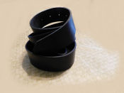 Plain full grain leather belt